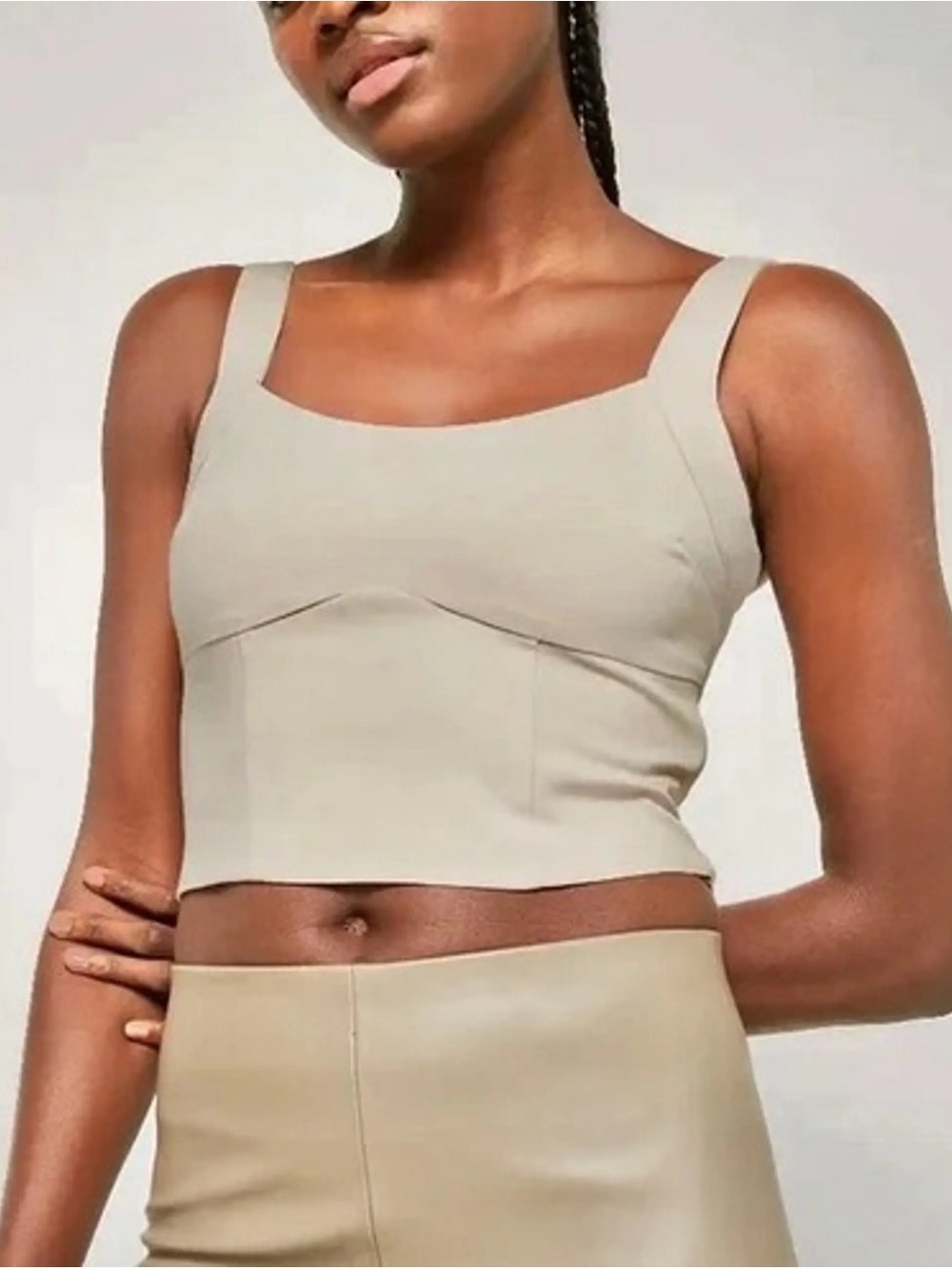 Abercrombie Tailored Corset Set Top